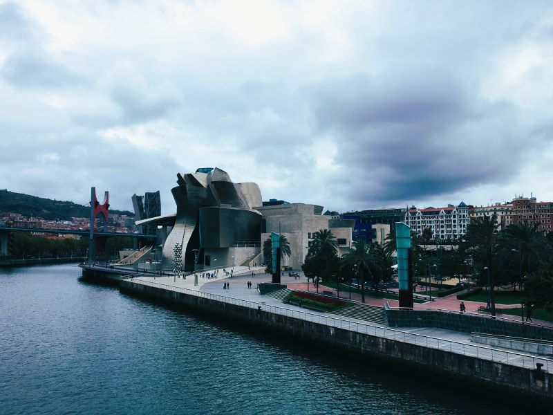 Het Guggenheim museum Bilbao