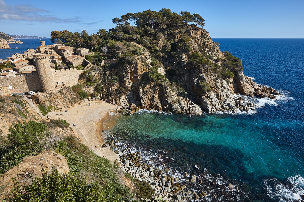 Strandroute door Spanje