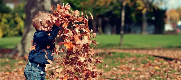 Camping in de herfst