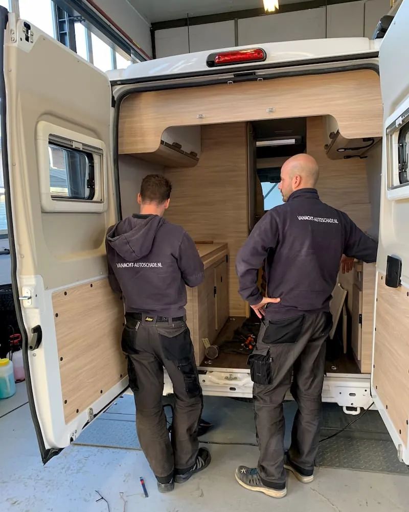 Camper isoleren