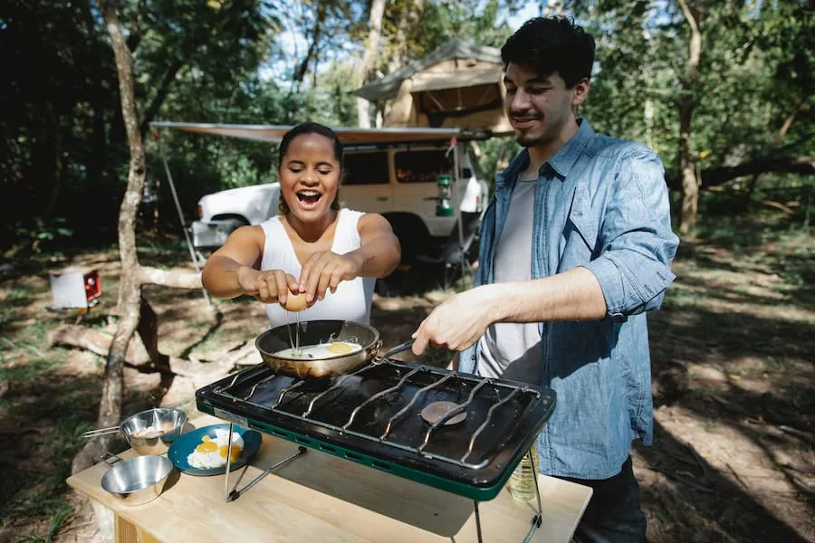 Koken op de camping