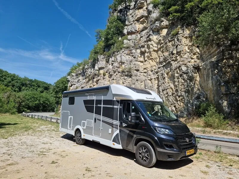 camper in frankrijk