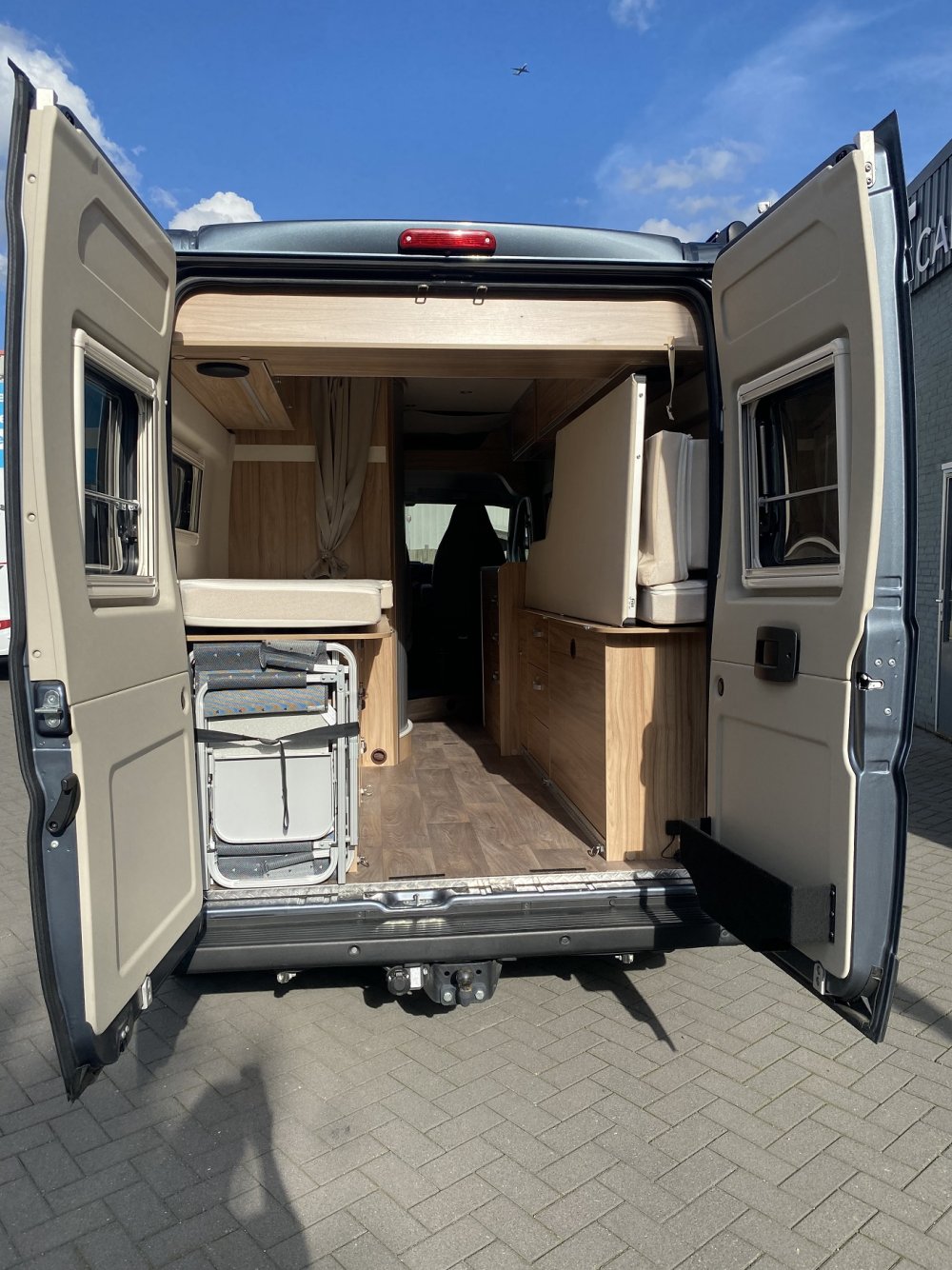 Hymer Yosemite met Busbiker 3 fietsen
