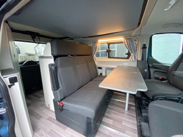 Camper zitgedeelte
